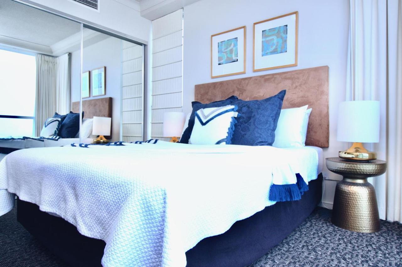 Peepsleep Chevron Towers Apartment Гоулд Коуст Стая снимка